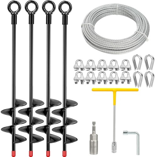 Pack ground anchors - 4,