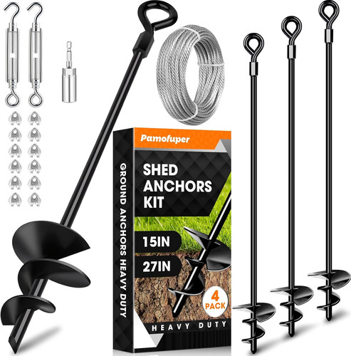 27in pack shed anchor kit - 4,