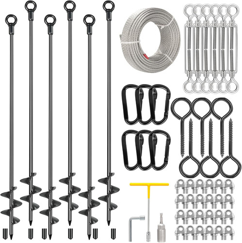 Pcs ground anchors - pcs, 30"