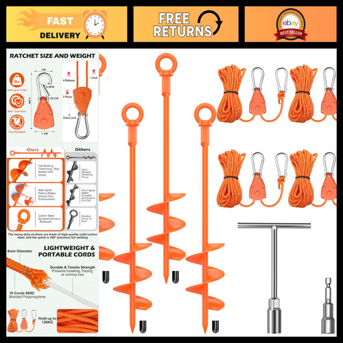 Heavy duty shed anchor - duty,