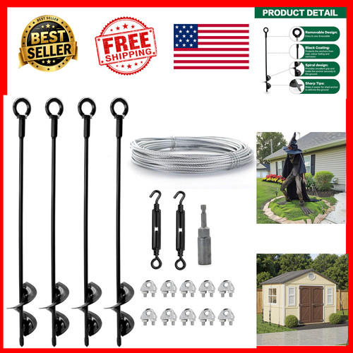 Ground anchor kit - ground, 4