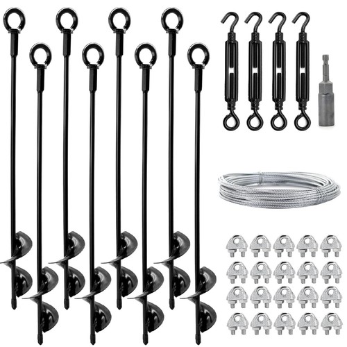 Pack ground anchors - 8, shed