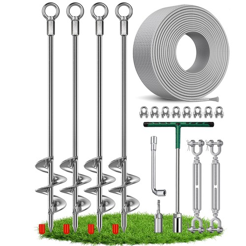 Screw ground anchors - 30",