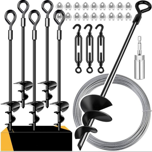 14in pack ground anchors - 14in, 6