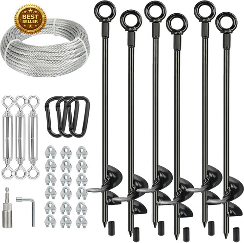 Pcs long ground anchors - long,