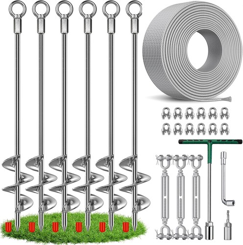 Inch shed anchor kit - anchor, kit,