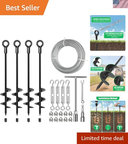Pack ground anchors - 4,