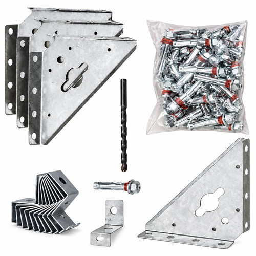 Shed concrete anchor - shed, for
