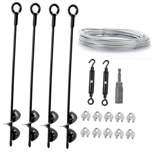 Pack ground anchors shed - pack,