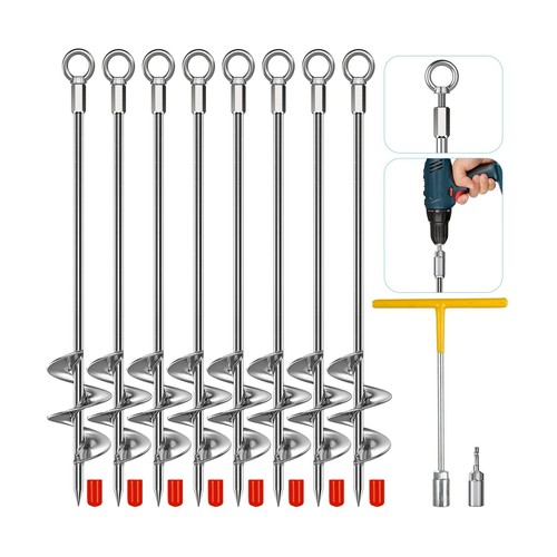 Ground anchors heavy duty 8 - heavy,
