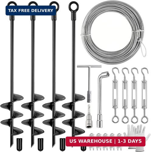 Pack ground anchors shed - pack,