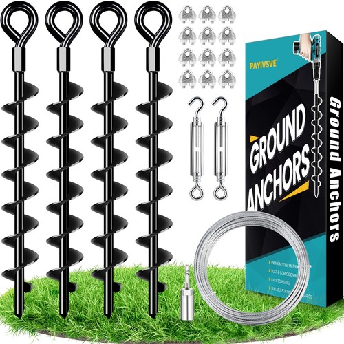 Ground anchors shed - anchors,