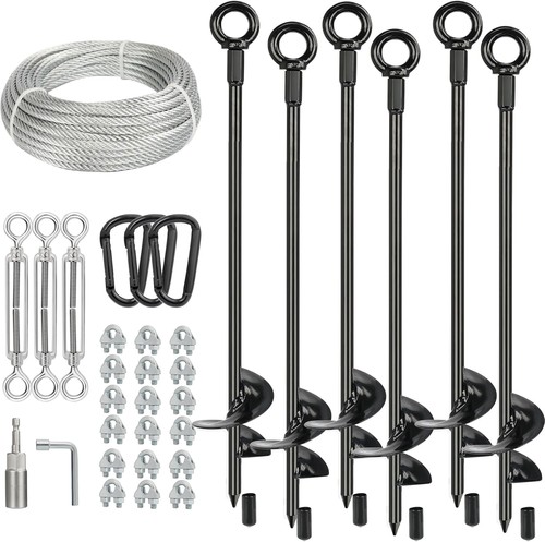 Pcs long ground anchors - 6,