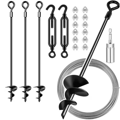 Pack ground anchors - in.,